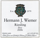 Hermann Wiemer 2006 Dry Riesling